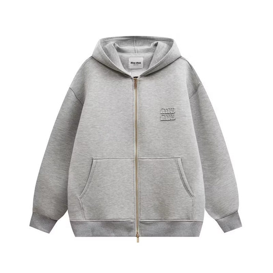 MiuMiu Zip Up Hoodie