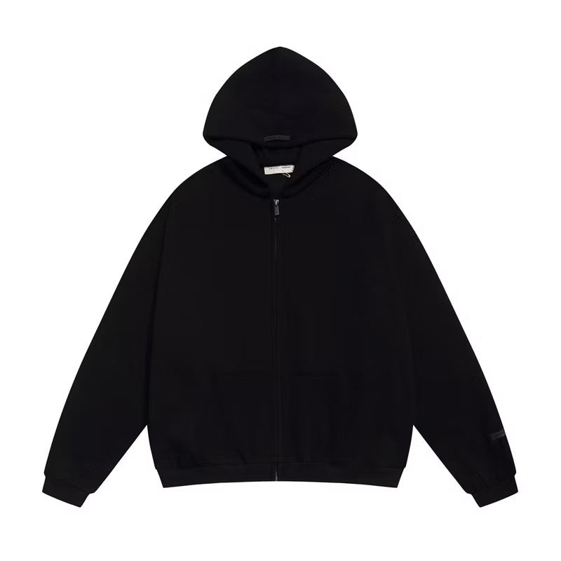 [New] Essentials Fear of God Classic Zip Up Hoodie
