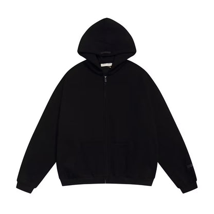 [New] Essentials Fear of God Classic Zip Up Hoodie