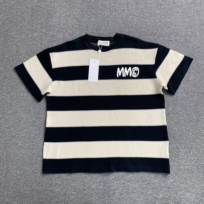 [New] Maison Margiela 6 Striped Tee