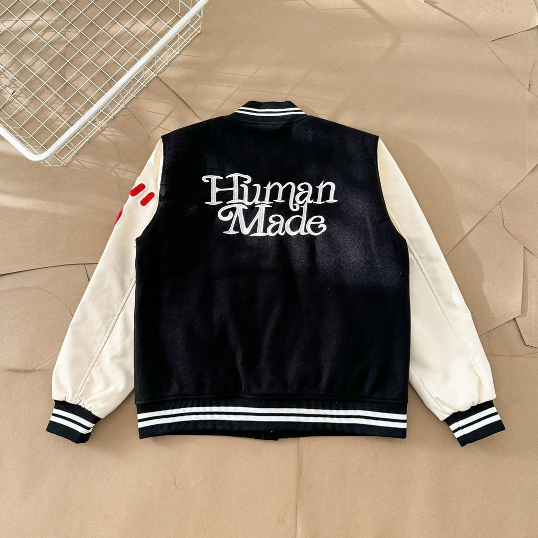 [New] Human Made Girls Don’t Cry Varsity Jacket