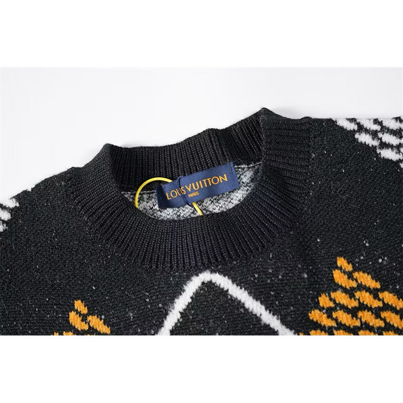 [New] Louis Vuitton Wool Multicolor Sweater