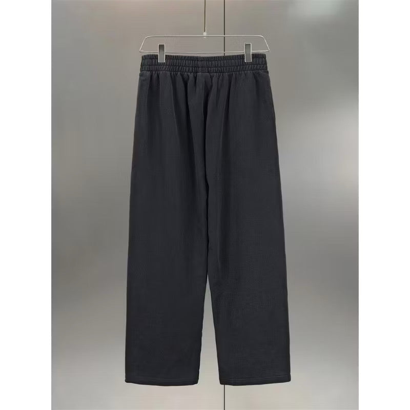 [New] Balenciaga Embroidered Logo Relaxed Pants