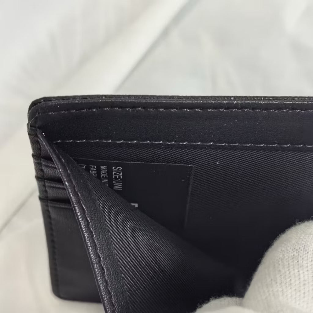 [New] Maison Margiela Four Stitch Half Fold Wallet for Men
