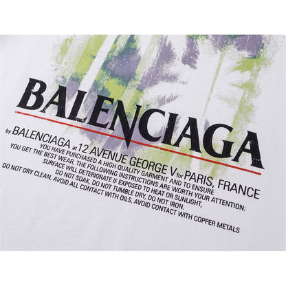 [New] Balenciaga Palm Tee Graphic Tee