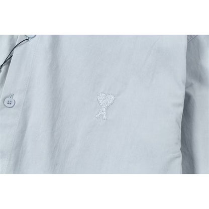 [New] A m i Paris Mini Logo Polo Longsleeve