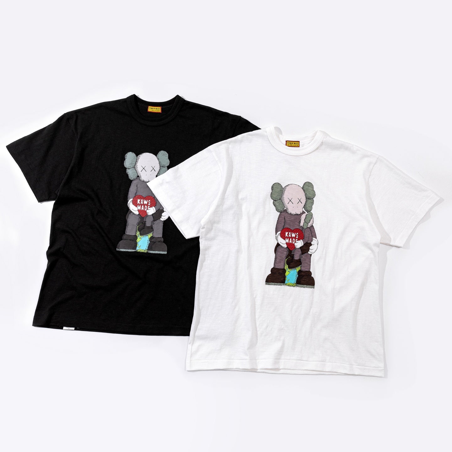 [New] Human Made x Kaws Graphic Tee