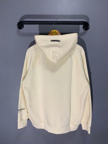 [New] Essentials Applique Hoodie (Cream)