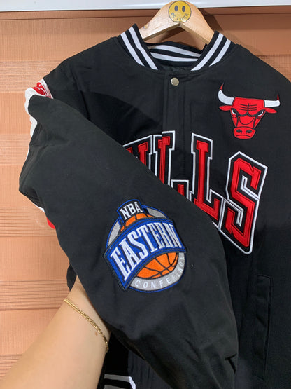 NBA Chicago Bulls Embroidered Logo Jacket