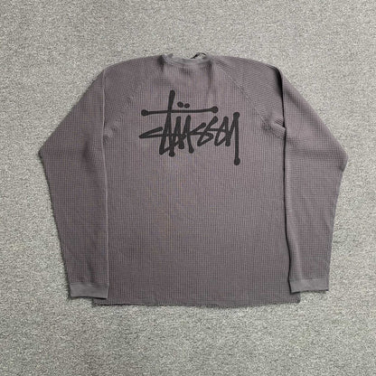 [New] Stussy Waffle Longsleeve Tee