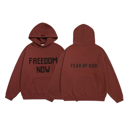 [New] Fear of God ‘Freedom Now’ Hoodie