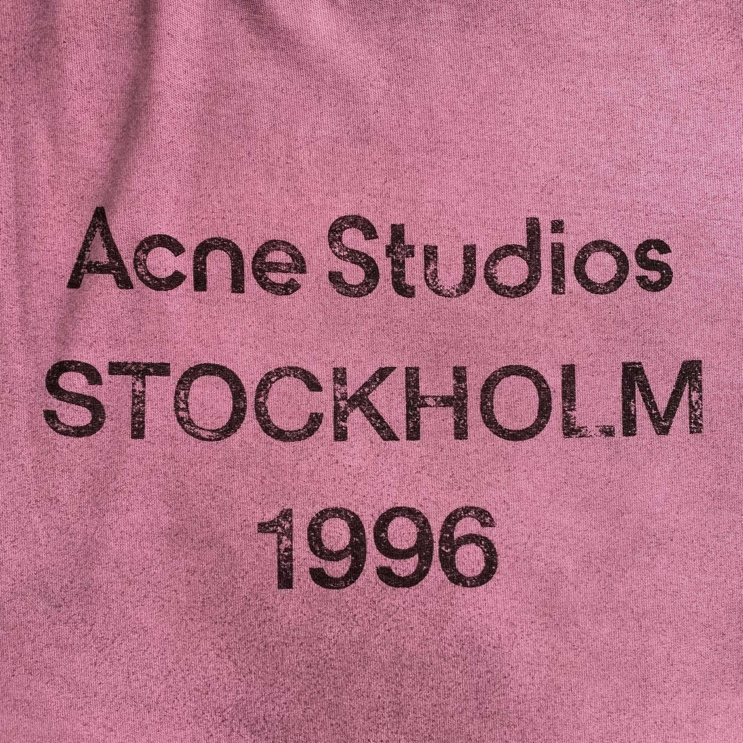 [New] Acne Studios '1996' Longsleeve Tee