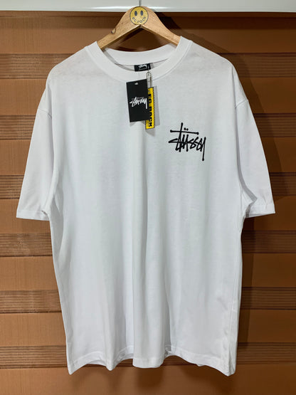 Stus/sy Logo Tee (White)