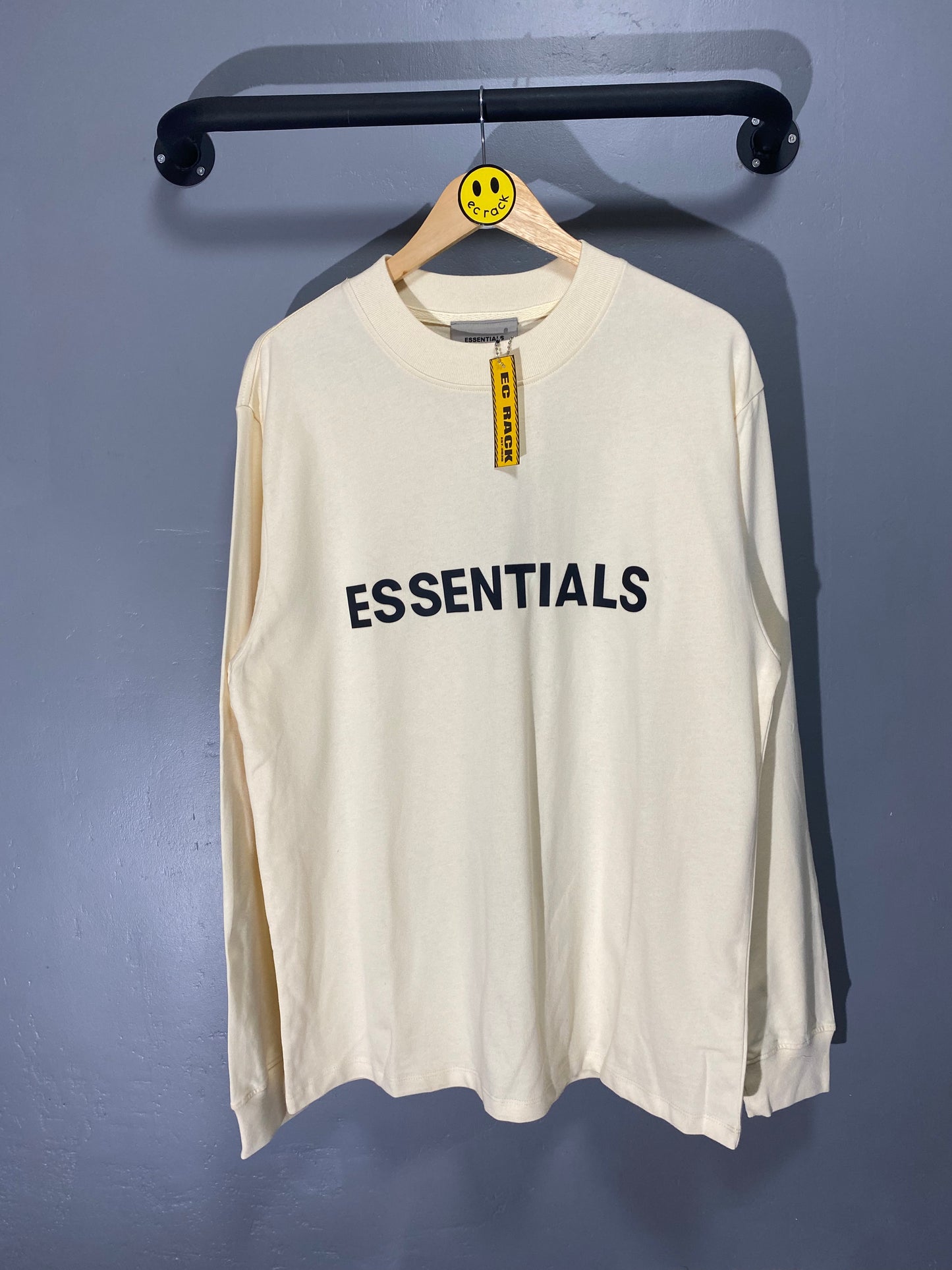 Essentials Longsleeve Tee (Cream)