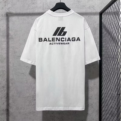 [New] Balenciaga Activewear Logo Tee