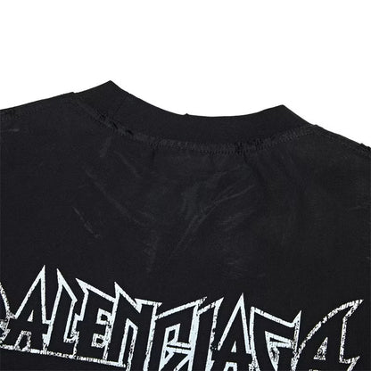 [New] Balenciaga Paris Moon Upside Down Tee