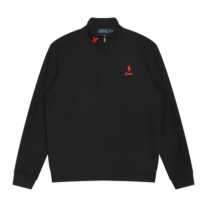 [New] Ralph Lauren x Yankees Quarter Zip Sweater