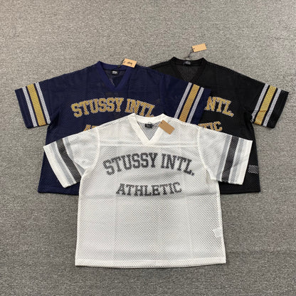 [New] Stussy Athletic Mesh Jersey Tee