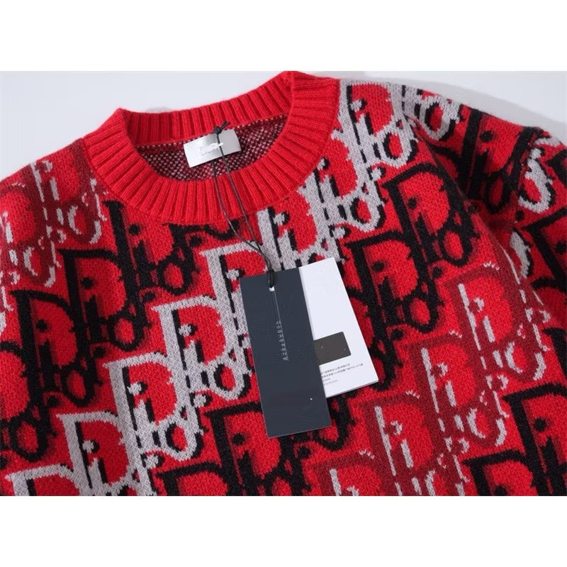 [New] Dior Monogram Knit Sweater