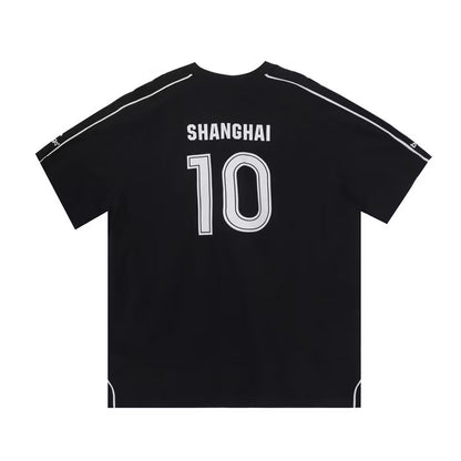 Balenciaga Football Jersey Tee (Black)
