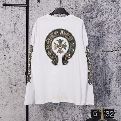 [New] Chrome Hearts 'Camou' Longsleeve Tee