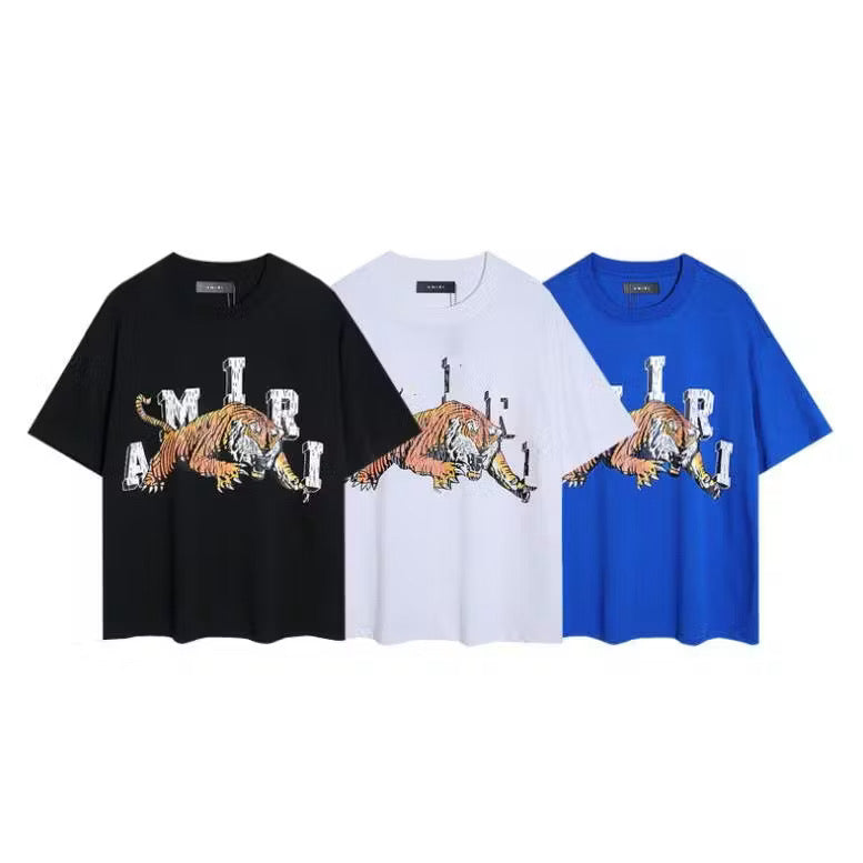 [New] Amiri Tiger Graphic Tee