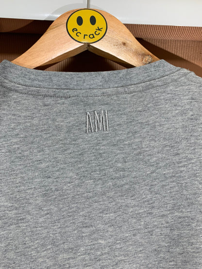 Ami Heart Logo Tee (Gray)