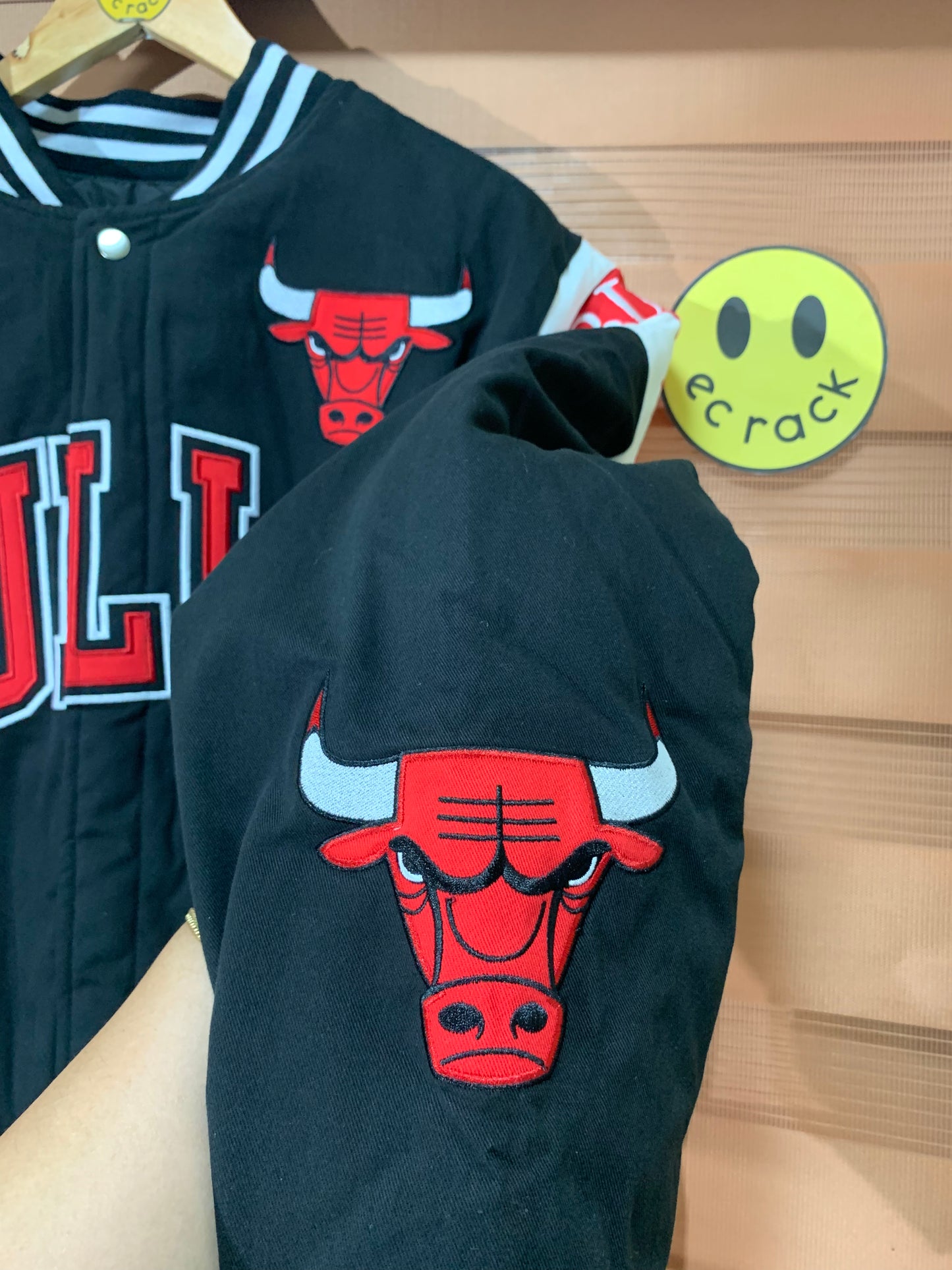 NBA Chicago Bulls Embroidered Logo Jacket