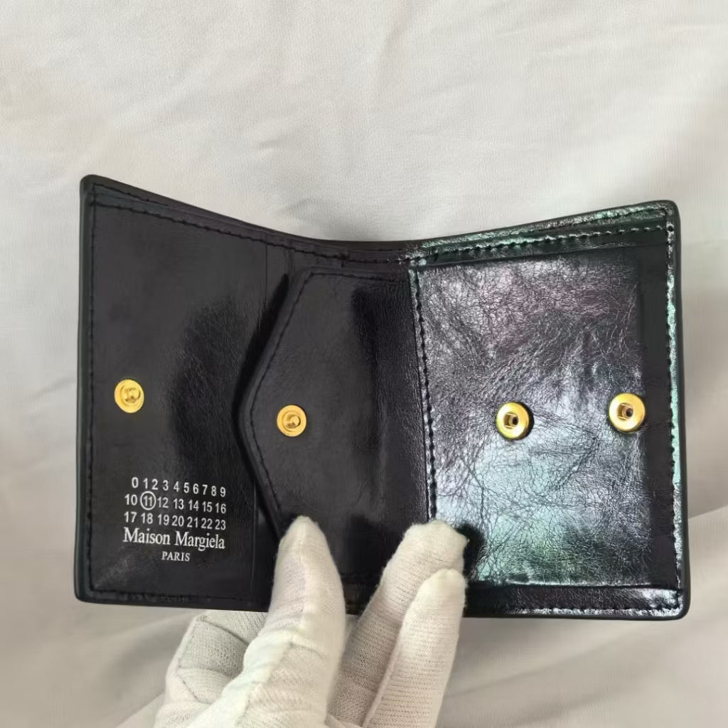 [New] Maison Margiela Four Stitch Leather Wallet