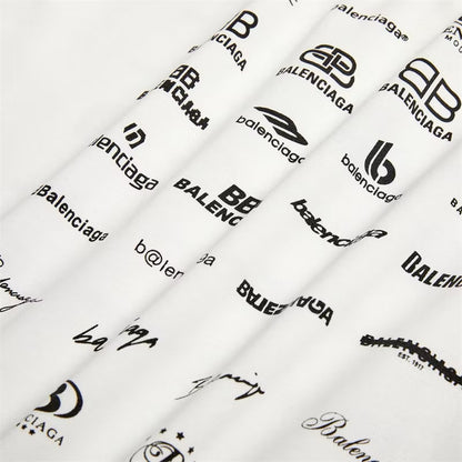 [New] Balenciaga Archive Logo Tee
