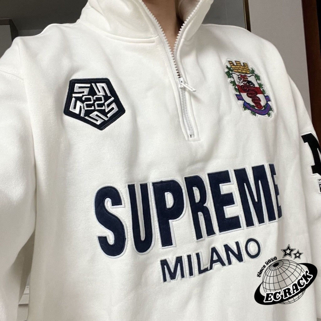 New] Supreme 'Milano' Quarter Zip Sweatshirt – EC RACK