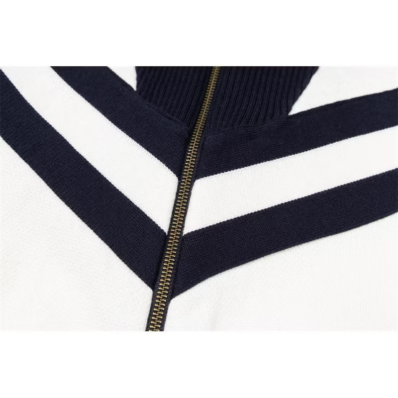 [New] Louis Vuitton Sailor Knitten Blouson Sweater