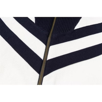 [New] Louis Vuitton Sailor Knitten Blouson Sweater