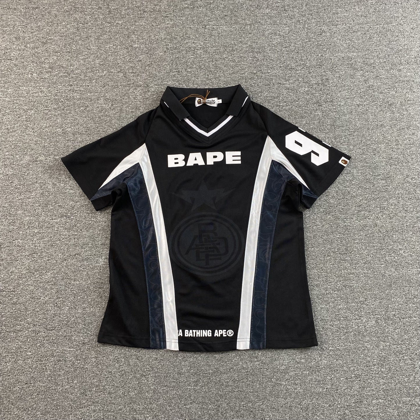 [New] Bape Football Jersey Tee
