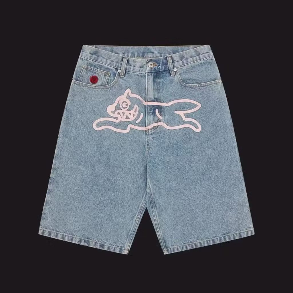 [New] Billionaire Boys Club BBC X Ice Cream Denim Jorts