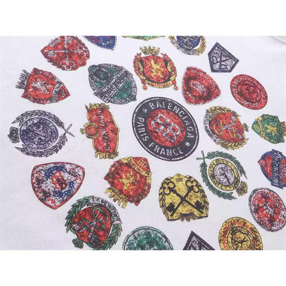 [New] Balenciaga Spiral Crest Tee