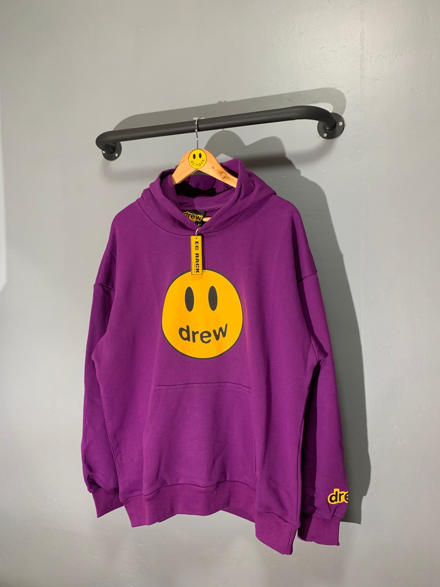 [New] Drew House Mascot Hoodie (Purple)