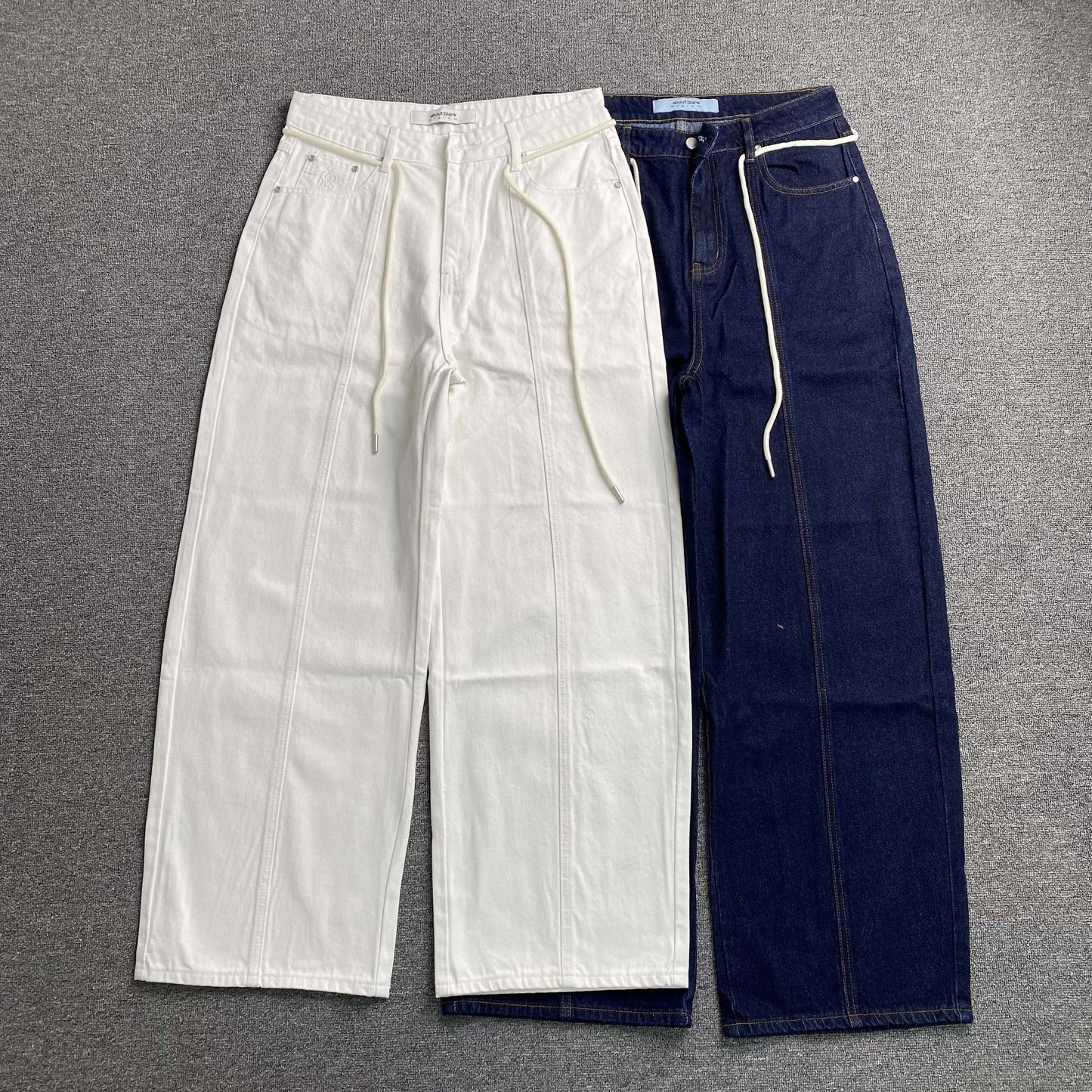 [New] About:Blank Wide Jeans