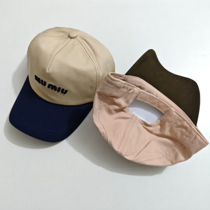 [New] MiuMiu Two Tone Cap