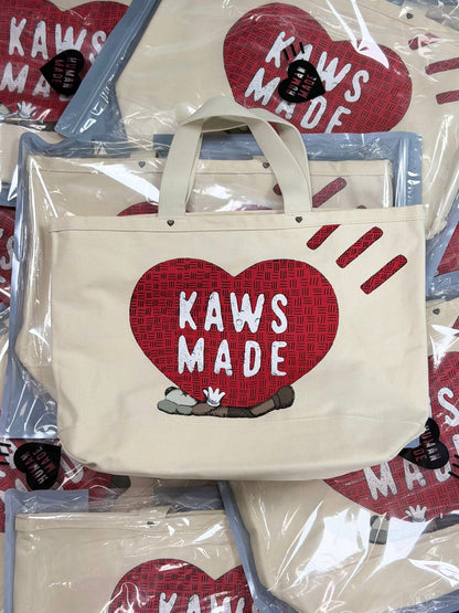 [New] Human Made x Kaws Tote Bag