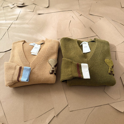 [New] Ami Wool College Sweater