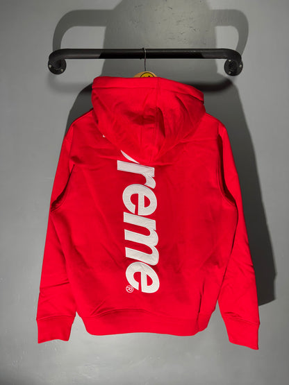 [New] Supreme Back Print Logo Hoodie