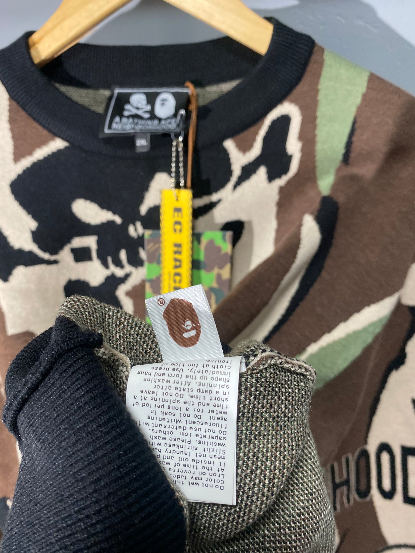 Bape X Neighborhood Knitted Sweatshirt