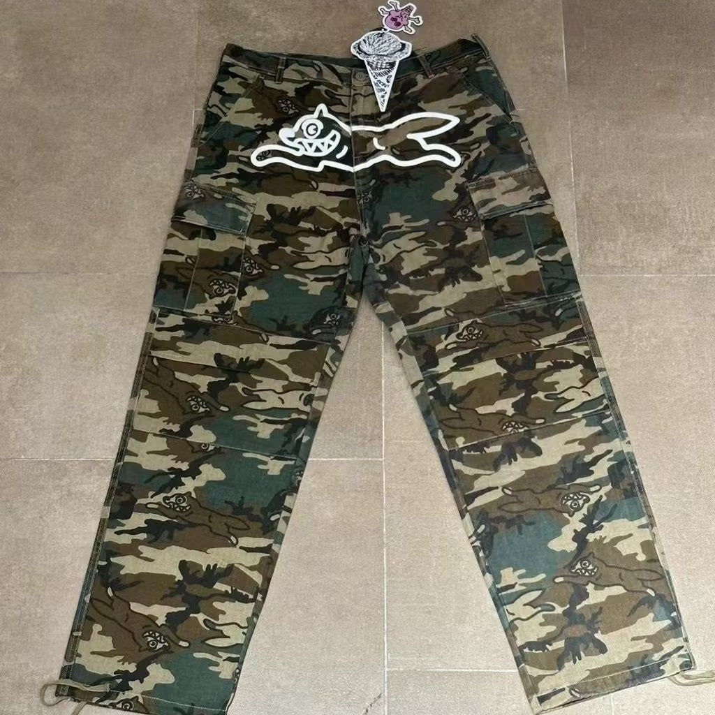 [New] Billionaire Boys Club BBC x IceCream Camou Cargo Pants