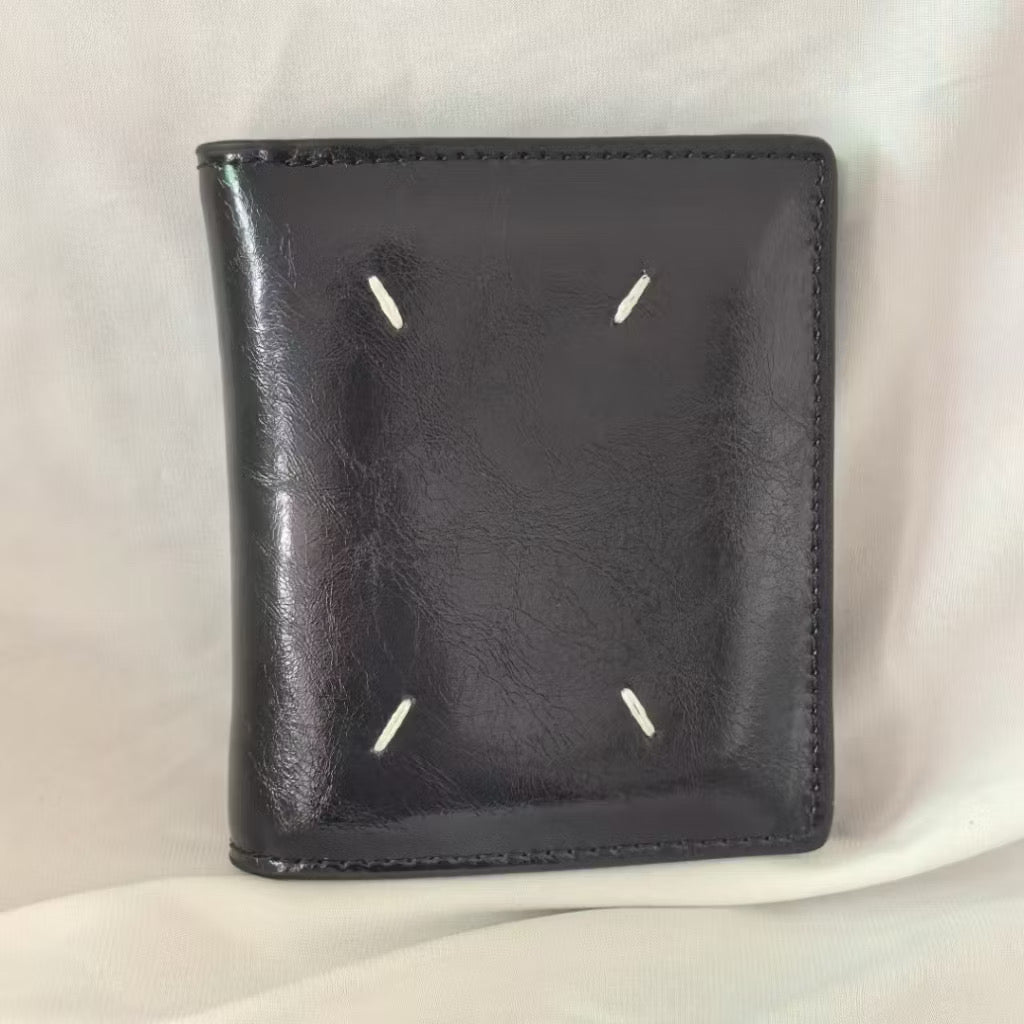 [New] Maison Margiela Four Stitch Leather Wallet