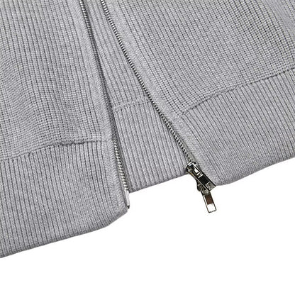 [New] Maison Margiela Full Zip Knit Sweater