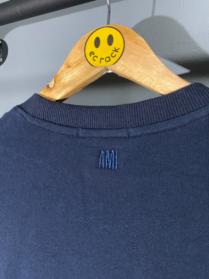 Ami Paris France Embroidered Sweatshirt