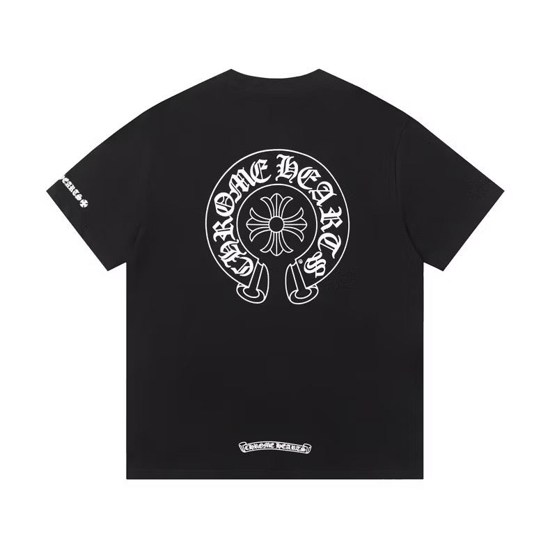 [New] Chrome Hearts Pocket Tee (Black Logo)