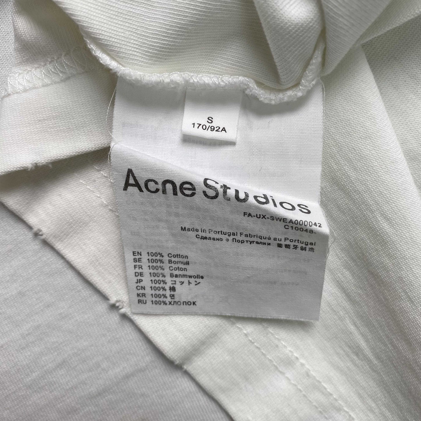 [New] Acne Studios '1996' Longsleeve Tee