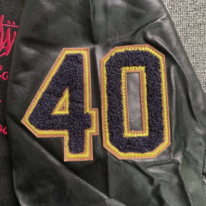 [New] Stussy '40th Anniversary' Varsity Jacket
